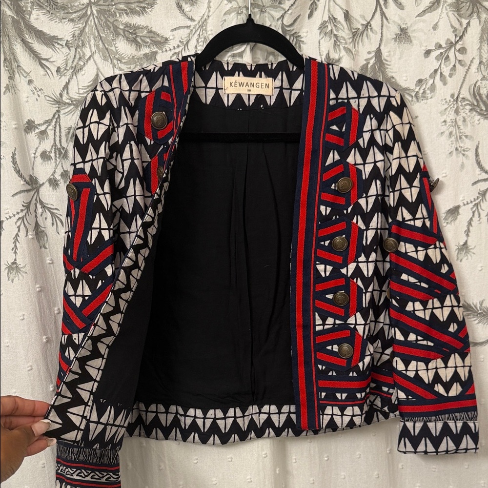Kewangen Geometric Patterned Jacket - image 5